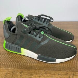 Adidas NMD Shoes Mens 10.5 R1 Star Wars Yoda Green Running Sneakers 2019 FW3935